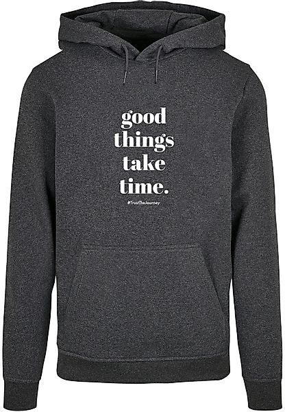 Merchcode Kapuzensweatshirt "Merchcode Herren Good Things Take Time Basic H günstig online kaufen