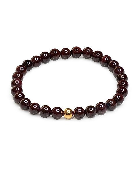 MayTree Armband Granat (Stück, 1-tlg), mit Perle aus 925Silber, 24K vergold günstig online kaufen