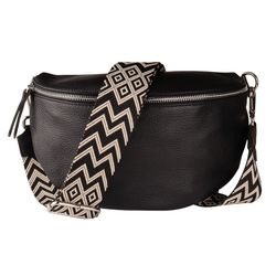 MIRROSI Bauchtasche mit GOLDENER Reißverschluss Damen, günstig online kaufen