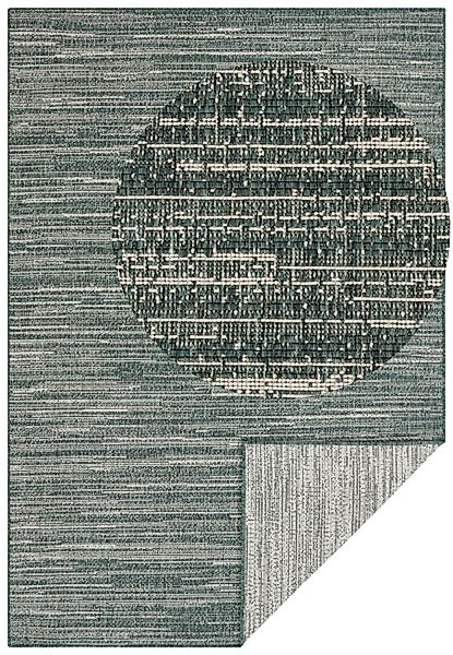 ELLE DECORATION Teppich »Mèlange Wendeteppich«, rechteckig, 5 mm Höhe, Flac günstig online kaufen