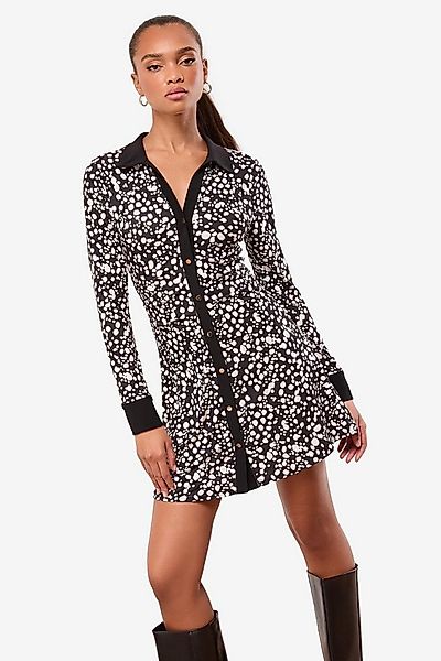 LIPSY Minikleid Lipsy Langärmeliges Hemdkleid mit Knopfleiste (1-tlg) günstig online kaufen