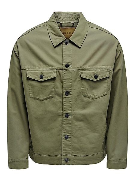 ONLY & SONS Langarmhemd Basic Übergangs günstig online kaufen