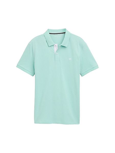 TOM TAILOR Poloshirt Polo mit Logostickerei BASIC POLO WITH CONTRAST BASIC günstig online kaufen