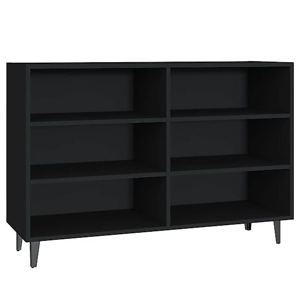 vidaXL Sideboard, Kommode Schwarz 103,5x35x70 cm günstig online kaufen