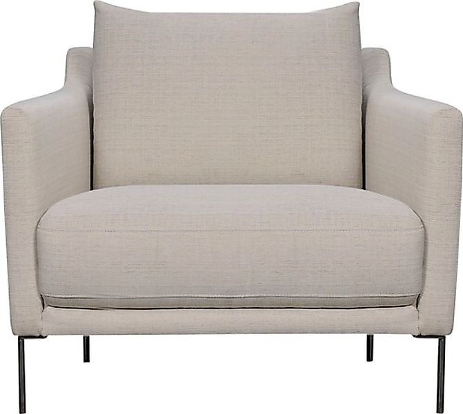 Leonique Sessel »Denver«, (1 St.), Polster Sessel, Wohnzimmer,Farbe beige, günstig online kaufen