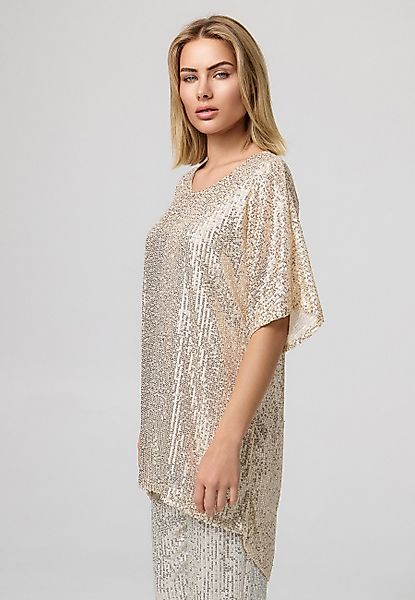 Worldclassca Paillettenshirt Worldclassca Paillettenshirt Oversize Bluse La günstig online kaufen