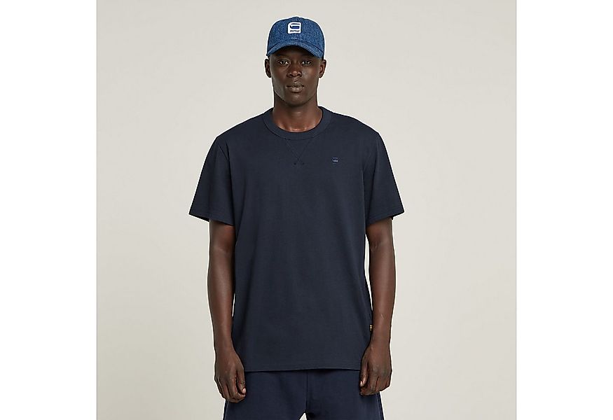 G-STAR T-Shirt Nifous Rundhals, mit Rippeinsatz günstig online kaufen