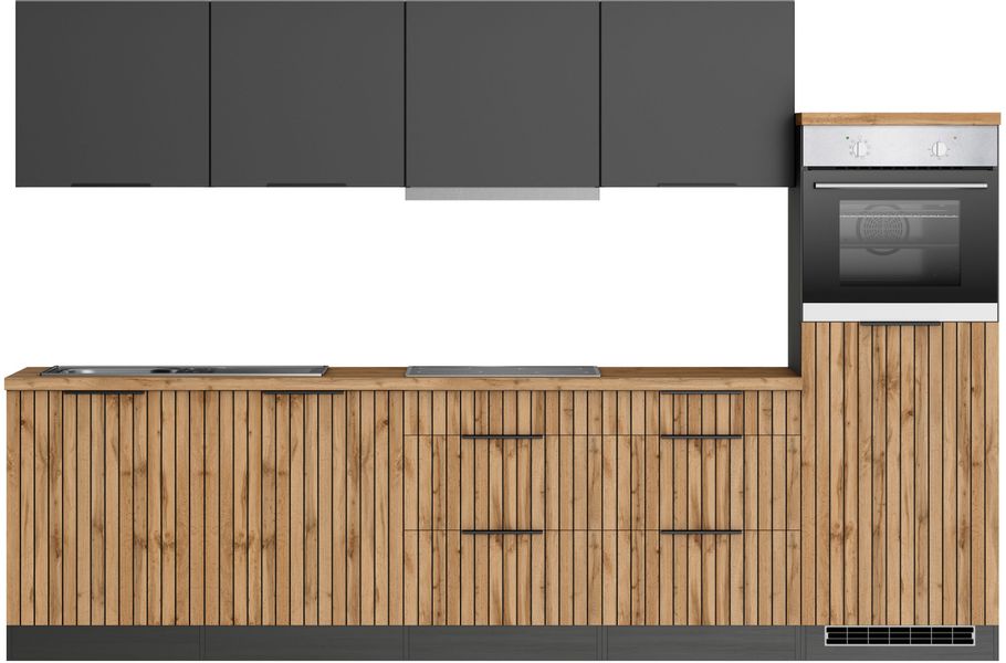 KOCHSTATION Küchenzeile KS-Lagos2, Küche Komplettset, Breite günstig online kaufen