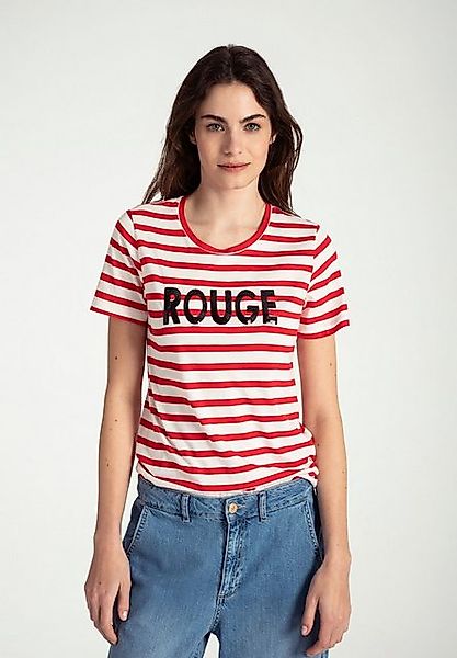 MORE&MORE T-Shirt Shirt with Stripes a günstig online kaufen