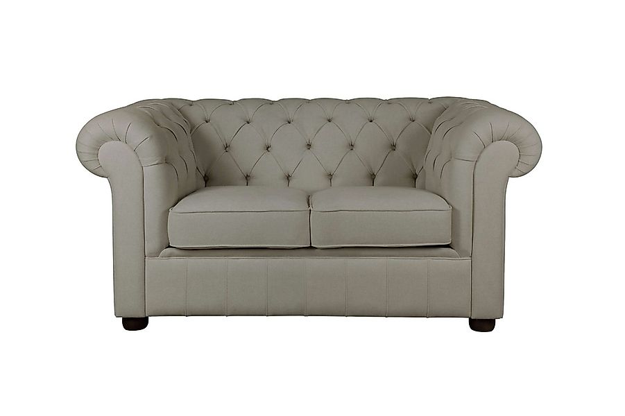 Home affaire 2-Sitzer "CHARENTE, Chesterfield-Sofa, Wellenfederung, Maße: B günstig online kaufen