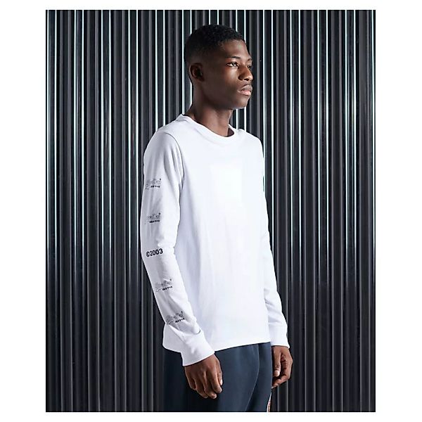 Superdry Vintage Logo Multi Langarm-t-shirt S Brilliant White günstig online kaufen