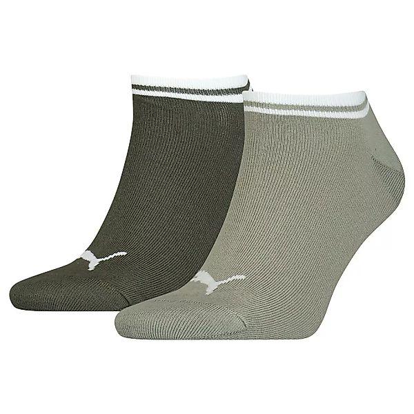 Puma Heritage Sneaker Socken 2 Paare EU 39-42 Dark Green günstig online kaufen
