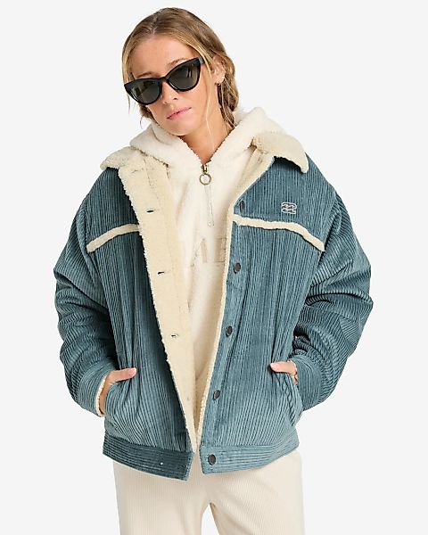 Billabong Cordjacke "CORD IN LOVE" ohne Kapuze sportlicher Stil, ohne Kapuz günstig online kaufen