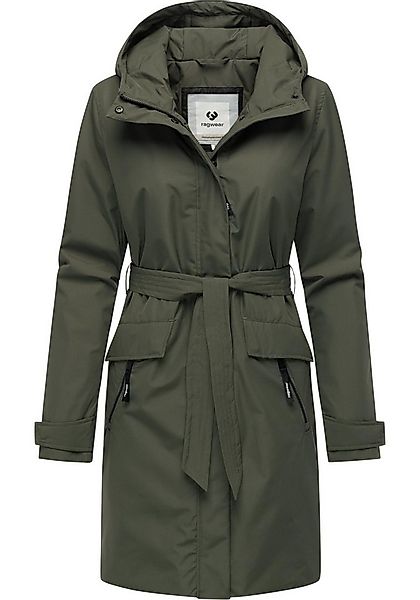 Ragwear Kurzmantel Horatia Warm YOUMODO Wasserdichter Wintermantel mit Bind günstig online kaufen
