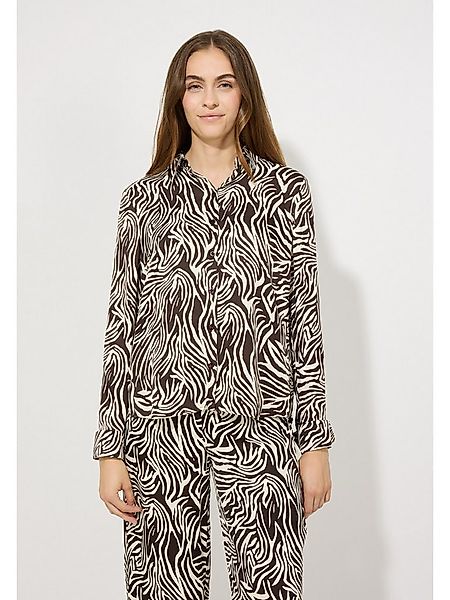 MORE&MORE Langarmbluse fließende Langarmbluse günstig online kaufen