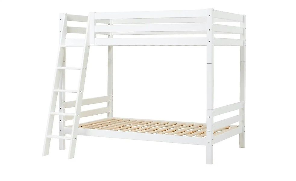 Hoppekids Etagenbett  ECO Luxury ¦ weiß ¦ Maße (cm): B: 175 H: 177 Betten > günstig online kaufen