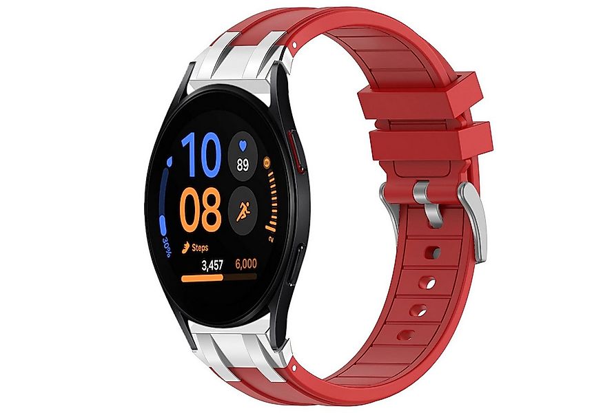 Wigento Smartwatch-Armband Für Samsung Galaxy Watch FE 40mm hochwertiges Si günstig online kaufen