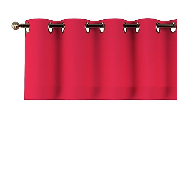 Kurzgardine mit Ösen, rot, 260 x 40 cm, Quadro (136-19) günstig online kaufen