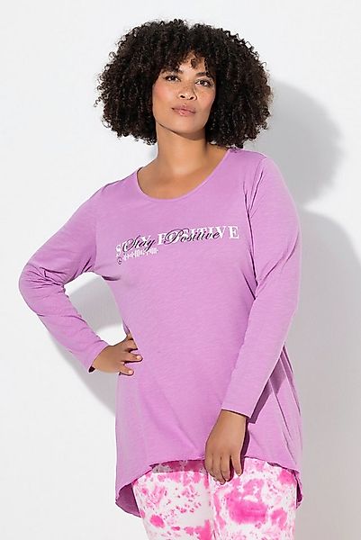 Angel of Style T-Shirt T-Shirt A-Linie Schriftzug Langarm günstig online kaufen