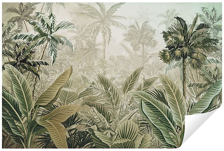 Wallarena Fototapete Dschungel Wald Amazonia Wald 3D EFFEKT Wohnzimmer Schl günstig online kaufen