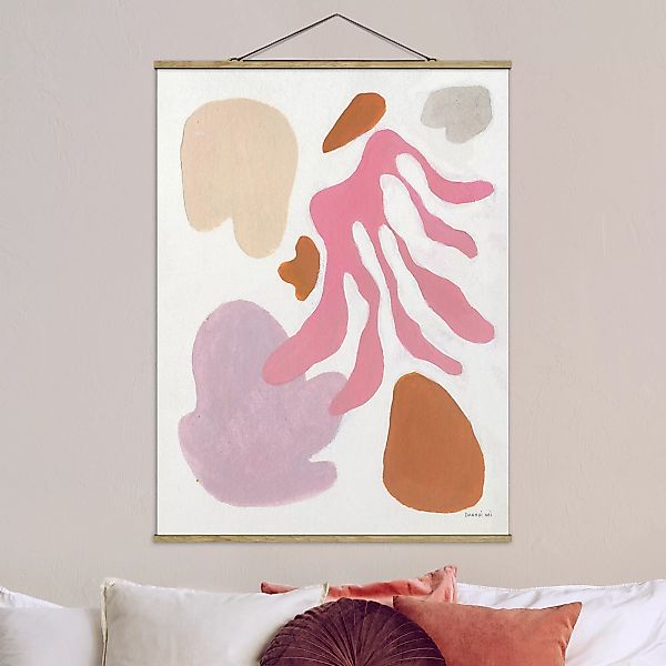 Stoffbild mit Posterleisten Kleiner Matisse günstig online kaufen