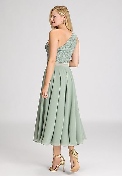 SWING Cocktailkleid Taillierte Passform mit fließendem günstig online kaufen