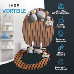 Sanilo WC-Sitz Zentara, mit Absenkautomatik, hochwertig günstig online kaufen