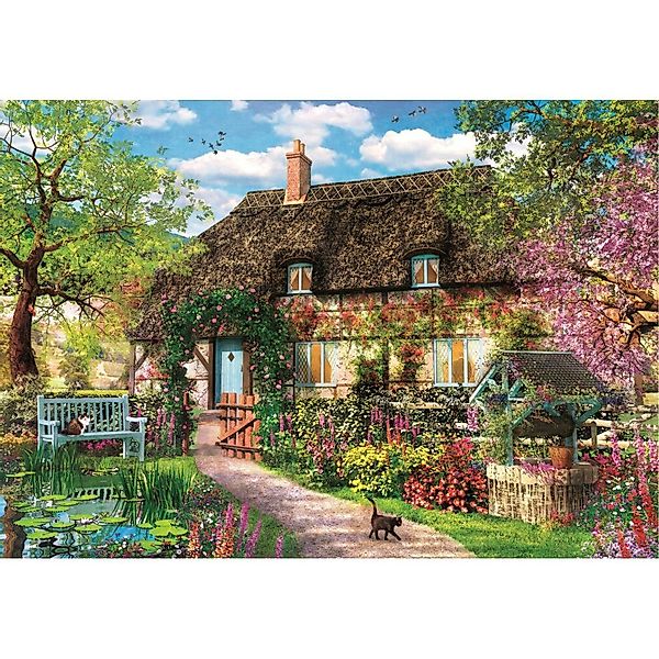 Clementoni® Puzzle CLEMENTONI Altes Landhaus Puzzle günstig online kaufen