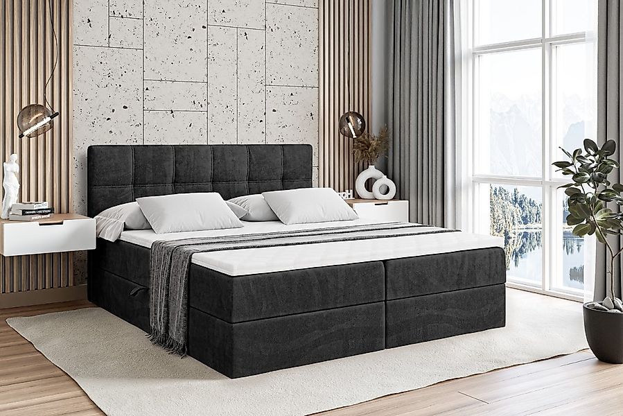 ALTDECOR Boxbett MARCE (Multipocket-Matratze H4, H3 Matratze Bonellfederung günstig online kaufen