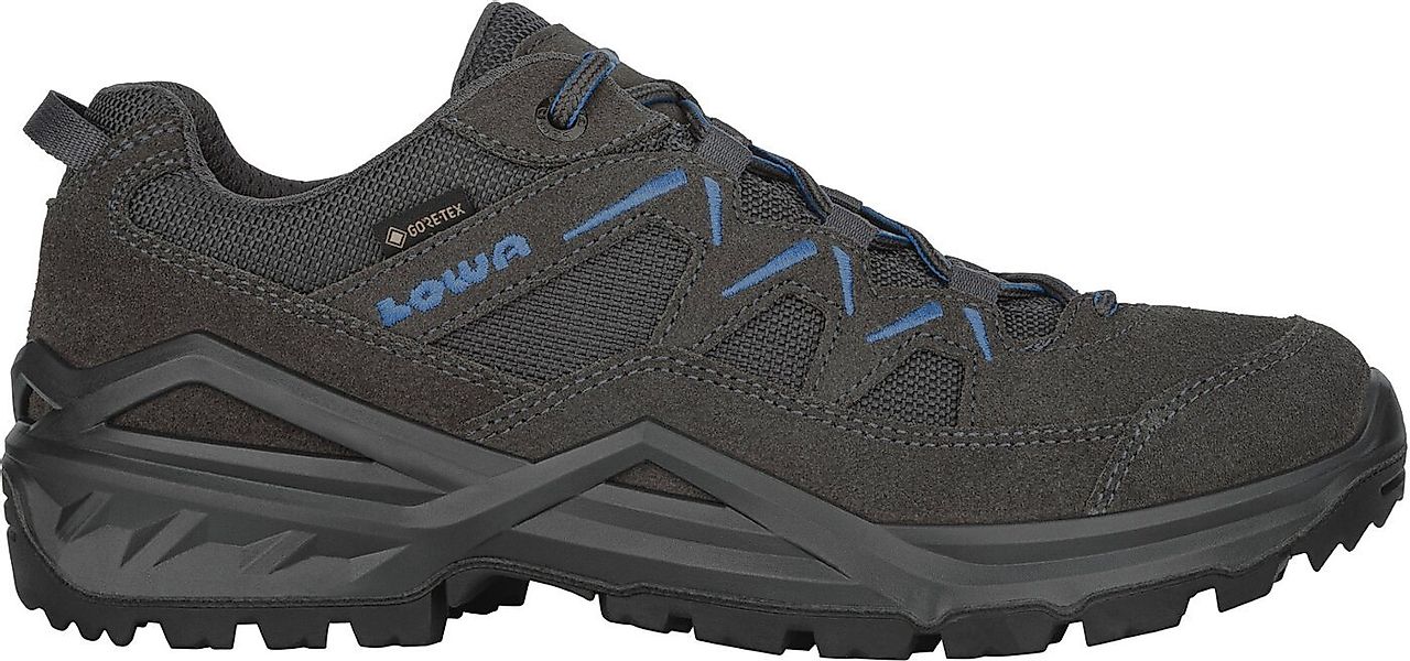 Lowa SIRKOS EVO GTX LO GRAPHIT/BLAU Trekkingschuh günstig online kaufen