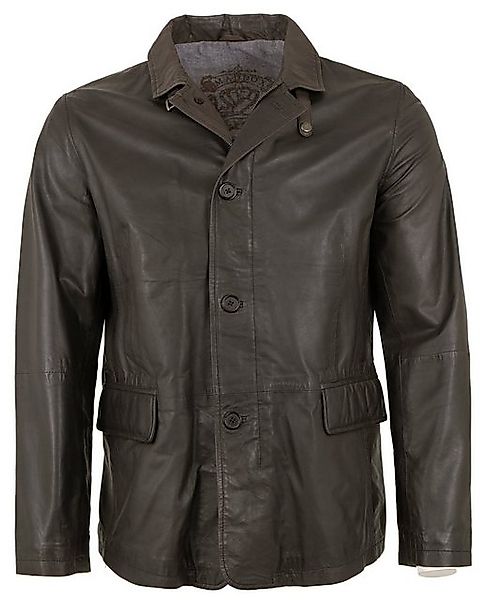 Maddox Lederjacke Lancaster MADDOX - Herren Lederjacke Lammnappa dunkelbrau günstig online kaufen