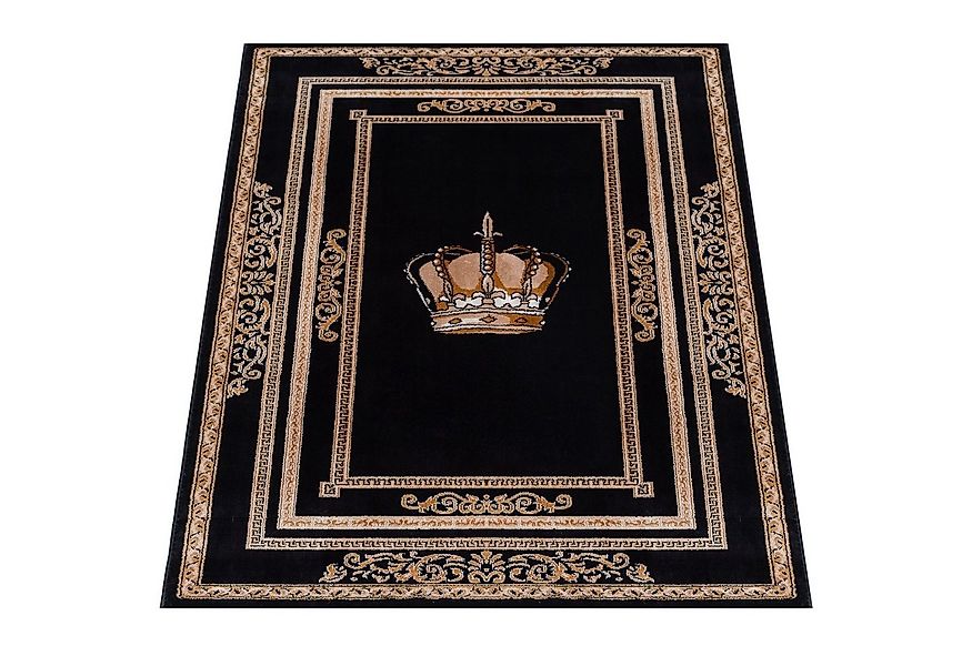 Belle Arti Teppich Teppich Wohnzimmer Wohnzimmerteppich schwarz gold Motiv günstig online kaufen