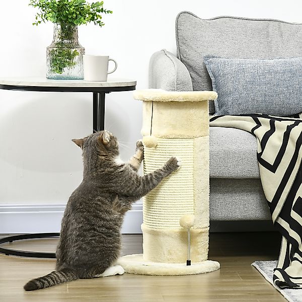 PawHut Kratzbaum kleiner Katzenkratzbaum mit Kratzball, günstig online kaufen