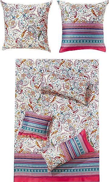 Bassetti Bettwäsche Bettwäsche "Burano", Mako-Satin, Paisley günstig online kaufen