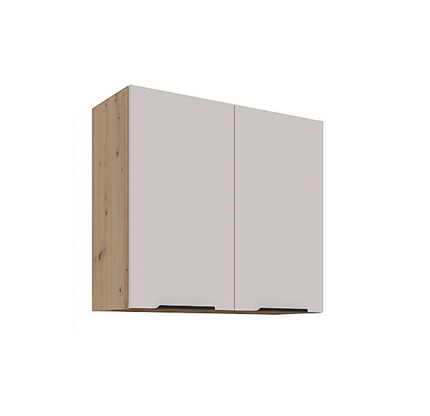 Küchen-Preisbombe Hängeschrank 80 cm Küche SOLANO Kaschmir beige Küchenzeil günstig online kaufen