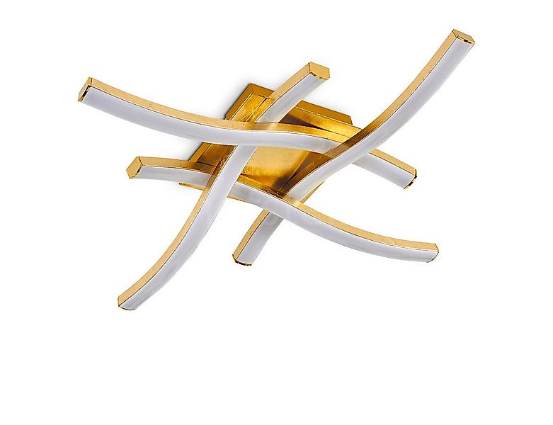 hofstein Deckenleuchte »Mira« LED Deckenlampe moderne aus Metall/Kunststoff günstig online kaufen