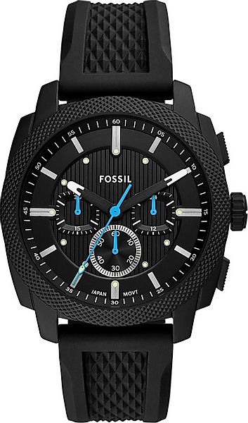 Fossil Chronograph MACHINE FS6099, Quarzuhr, Armbanduhr, Herrenuhr, Silikon günstig online kaufen