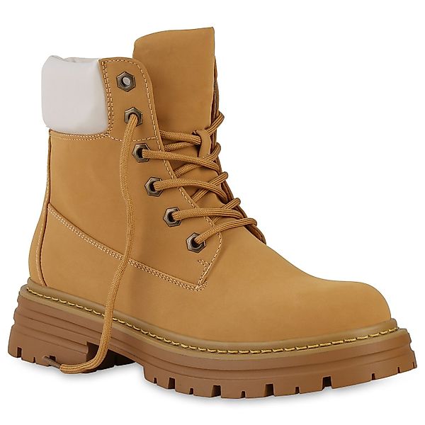 VAN HILL 840542 Stiefelette Damen Worker günstig online kaufen