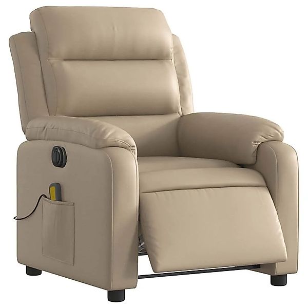 vidaXL Massagesessel Elektrisch Cappuccino-Braun Kunstleder 3205041 günstig online kaufen