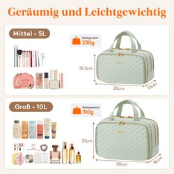 Lifewit Kulturbeutel Reise Kulturtasche, Wasserabweisende Kulturbeutel günstig online kaufen