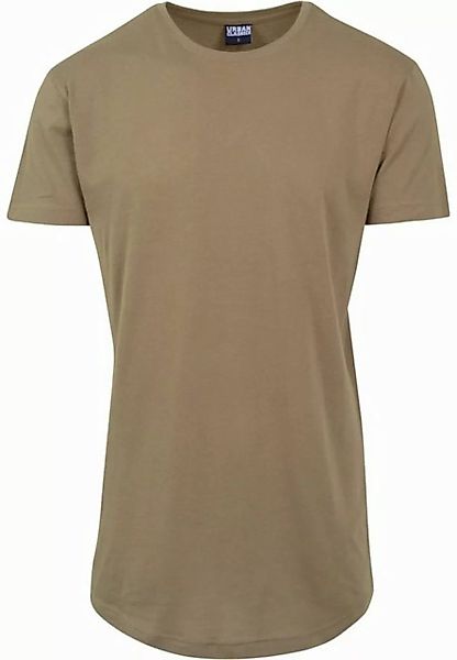 URBAN CLASSICS Kurzarmshirt Urban Classics Herren Shaped Long Tee (1-tlg) günstig online kaufen