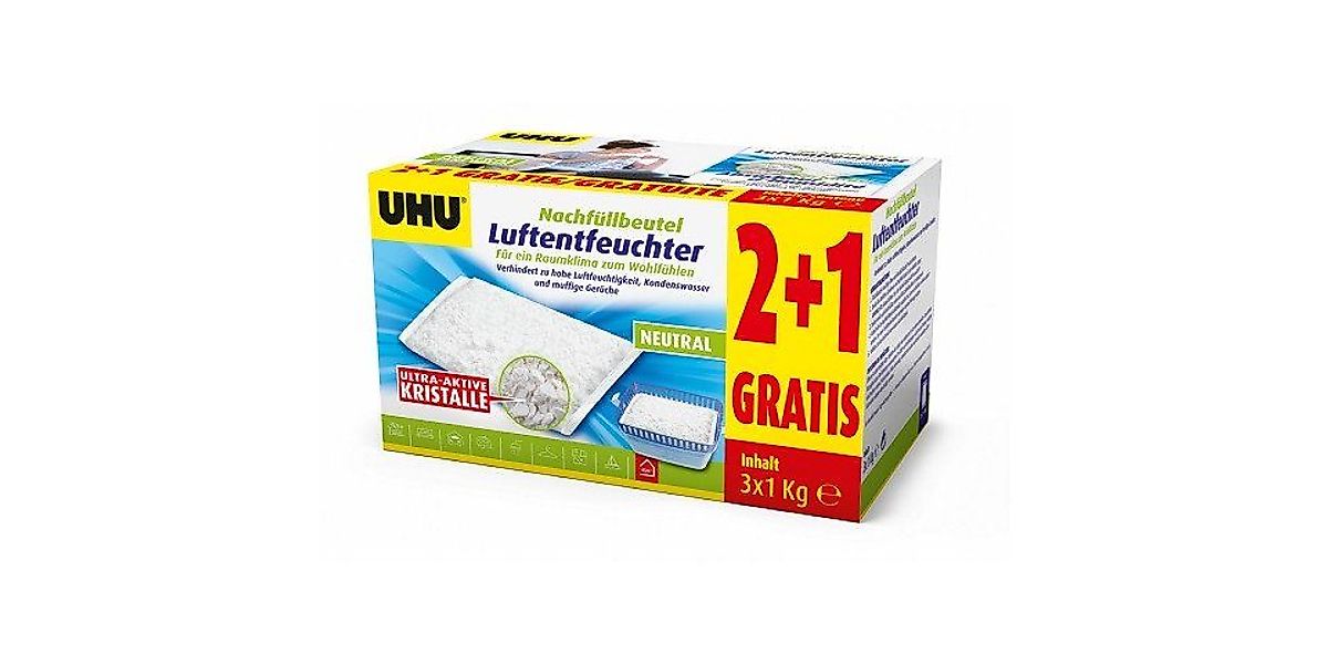 UHU Luftentfeuchter UHU Luftentfeuchter Nachfüllbeutel Sparpack, günstig online kaufen