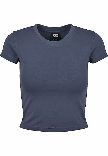 URBAN CLASSICS T-Shirt "Urban Classics Damen Ladies Stretch Jersey Cropped günstig online kaufen