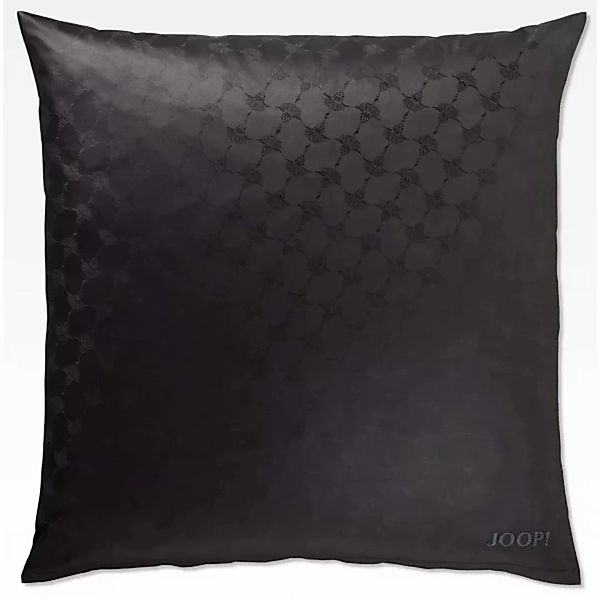 JOOP! Bettwäsche Cornflower 4020 - Farbe: Schwarz - 09 - Kissen 80x80 cm günstig online kaufen