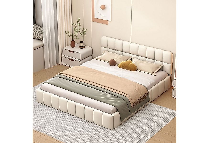 Furnishings Home Polsterbett Polsterbett Doppelbett Jugendbett (Set, Futonb günstig online kaufen