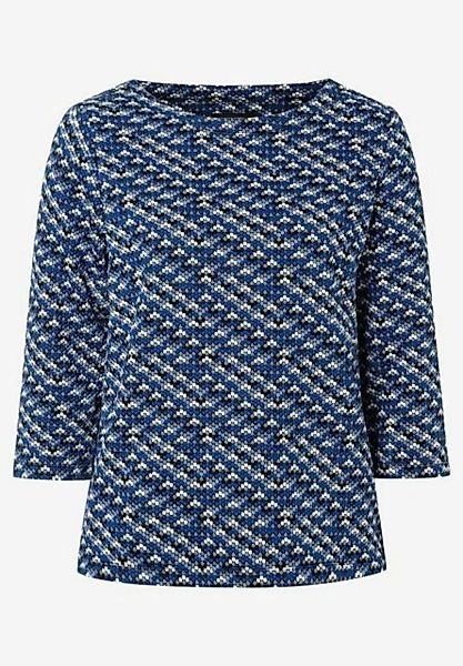 Sweatshirt mit Jacquardmuster, Herbst-Kollektion günstig online kaufen