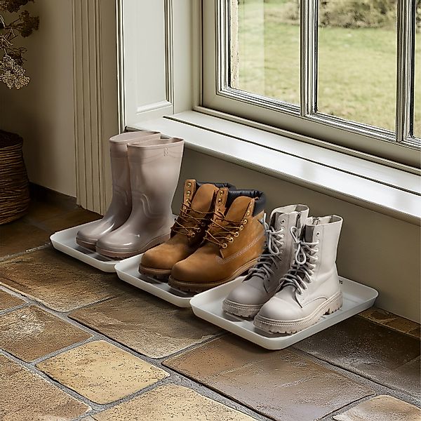 Navaris Schuhregal Schuhabtropfschale - Schuhmatte Abtropfmatte Schuhschale günstig online kaufen