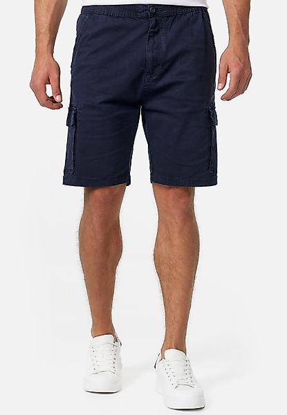 Indicode Cargoshorts Kinnaird aus elastischer Baumwoll-Qualität günstig online kaufen