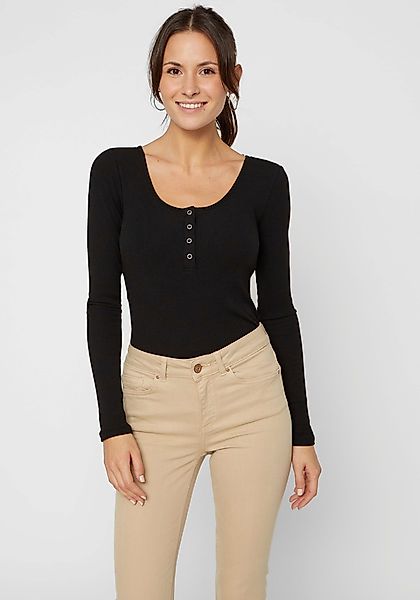 pieces Langarmshirt PCKITTE LS TOP NOOS günstig online kaufen