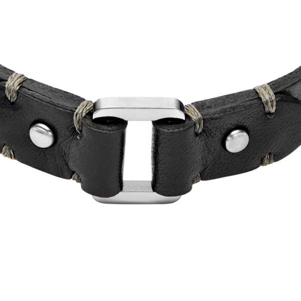Fossil Armband Schmuck Geschenk Edelstahl Leder günstig online kaufen